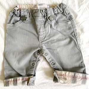 Burberry baby pants